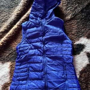 Blue vest, never worn